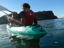 Kayak en mar abierto