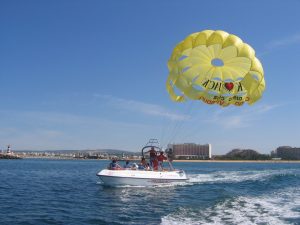 Parasailing en España